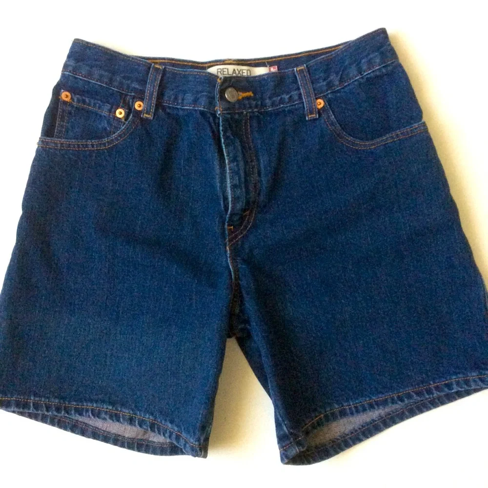 Levi’s 550 Relaxed Fit Jean Shorts Size 8 - Picture 1 of 12